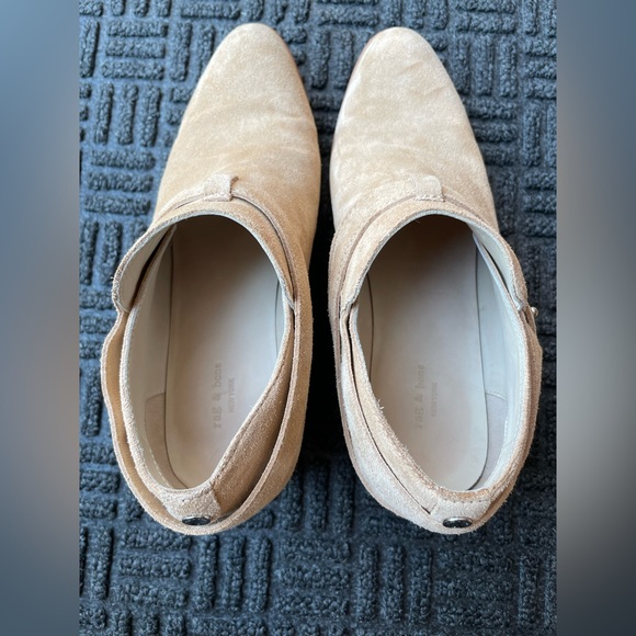 rag & bone Harley Bootie Dune Suede - Size 7.5 - Picture 5 of 11